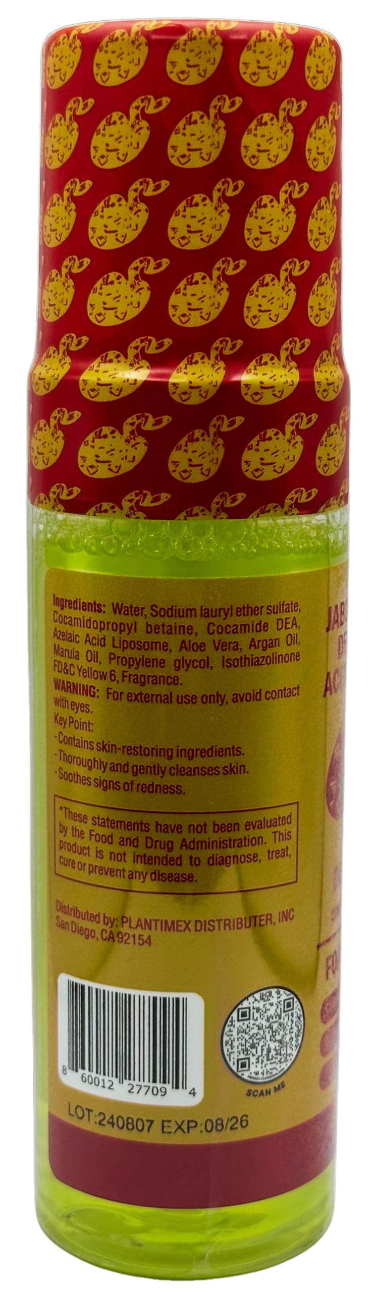 Jabón De Aceite de Vibora de cascabel (140g) + Foaming Wash Face & body (Jabón Líquido espumoso Para cara y Cuerpo) 150 ml Ayuda con imperfecciones en la piel ORIGINAL